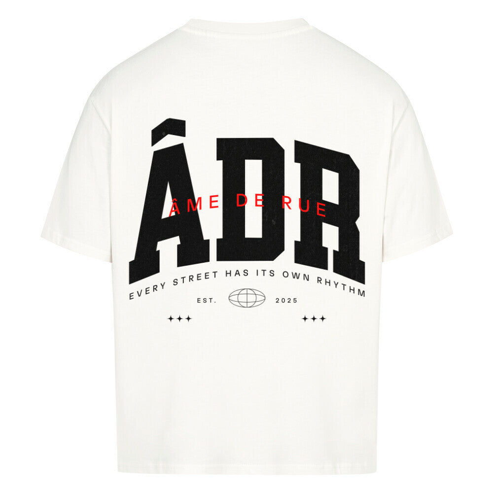 EVERY STREET HAS ITS OWN RHYTHM - Oversized Shirt - Âme de Rue