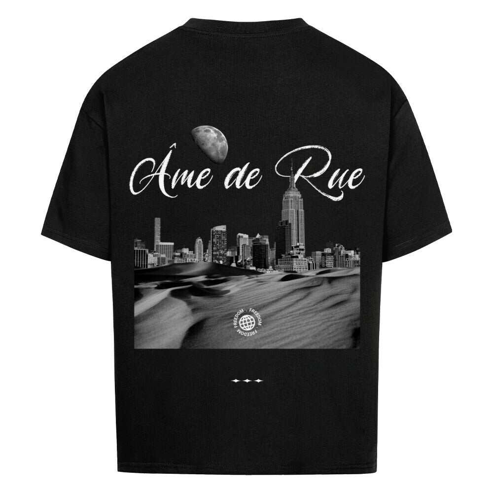 NIGHT SKYLINE STREET - Oversized Shirt - Âme de Rue
