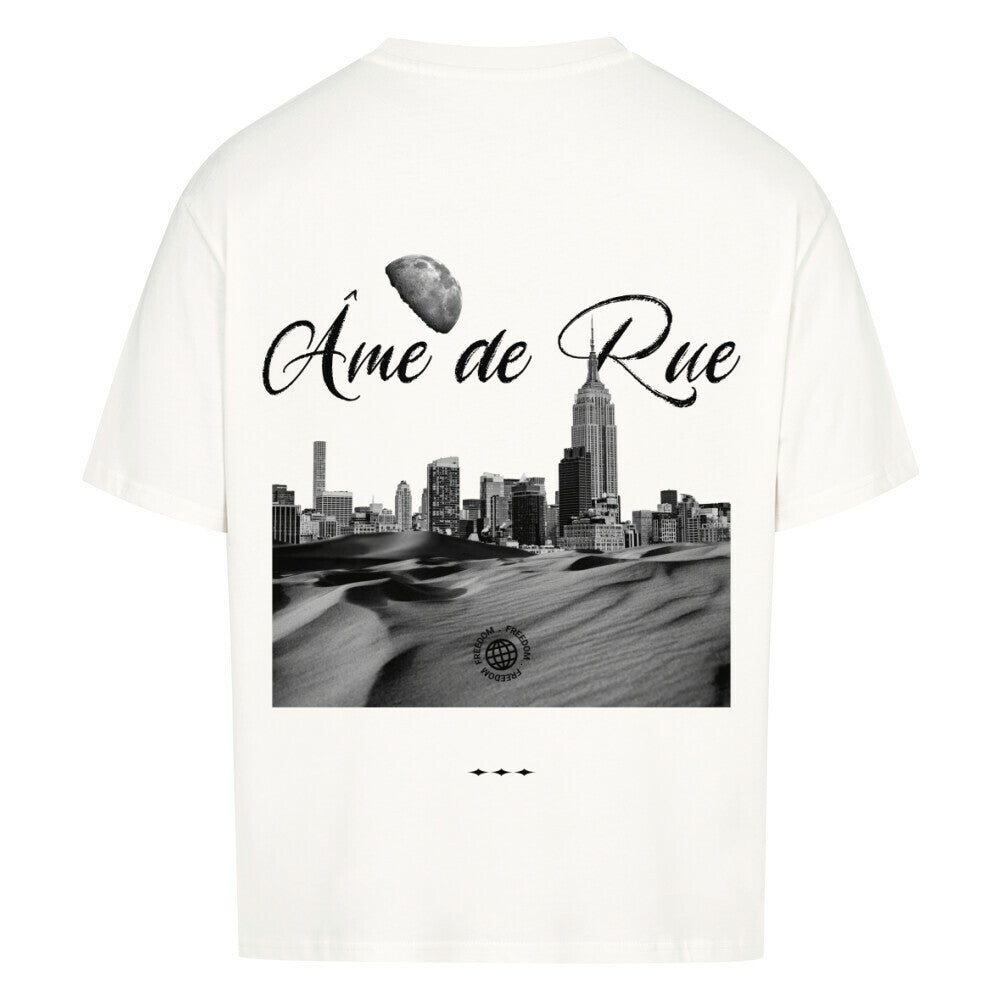 NIGHT SKYLINE STREET - Oversized Shirt - Âme de Rue