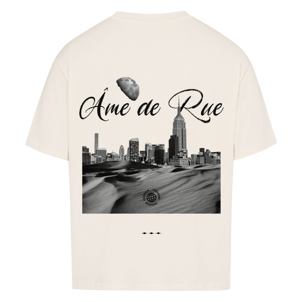 NIGHT SKYLINE STREET - Oversized Shirt - Âme de Rue
