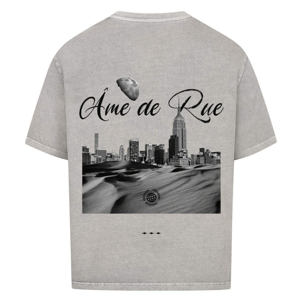 NIGHT SKYLINE STREET - Oversized Shirt - Âme de Rue