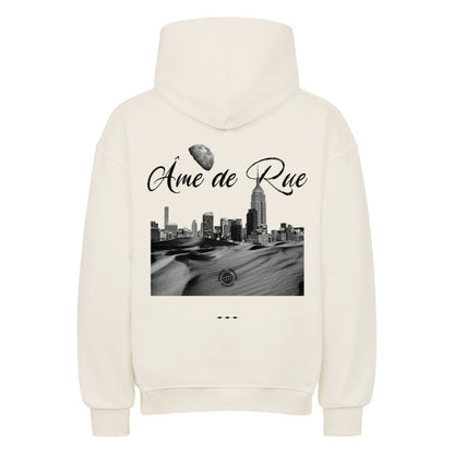 NIGHT SKYLINE STREET - Oversized Hoodie - Âme de Rue