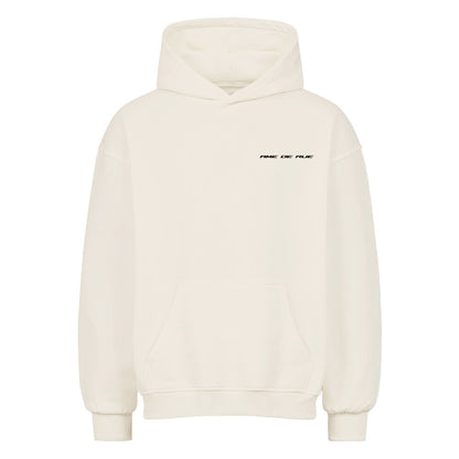 BORN TO BE REAL, NOT PERFECT - Oversized Hoodie - Âme de Rue