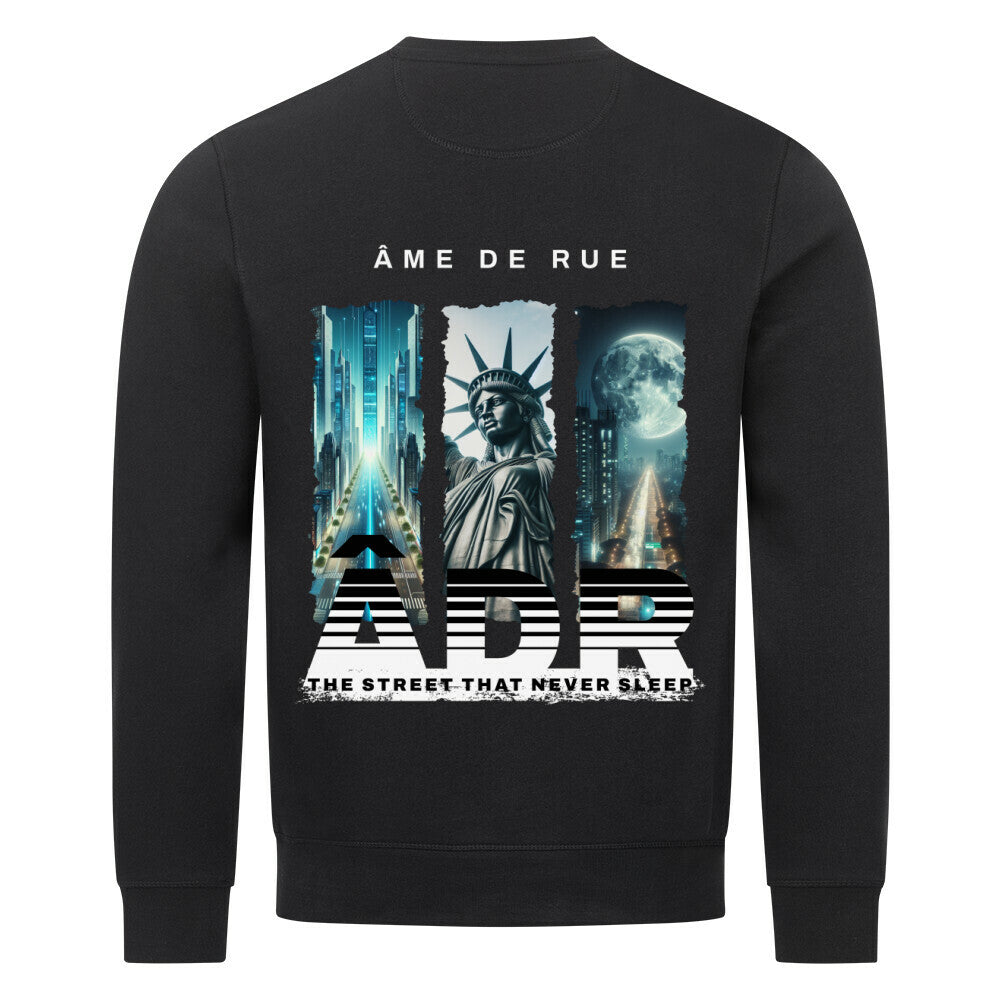 STREET NEVER SLEEP - Sweatshirt - Âme de Rue