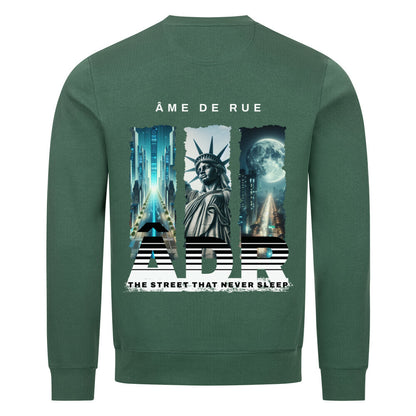 STREET NEVER SLEEP - Sweatshirt - Âme de Rue