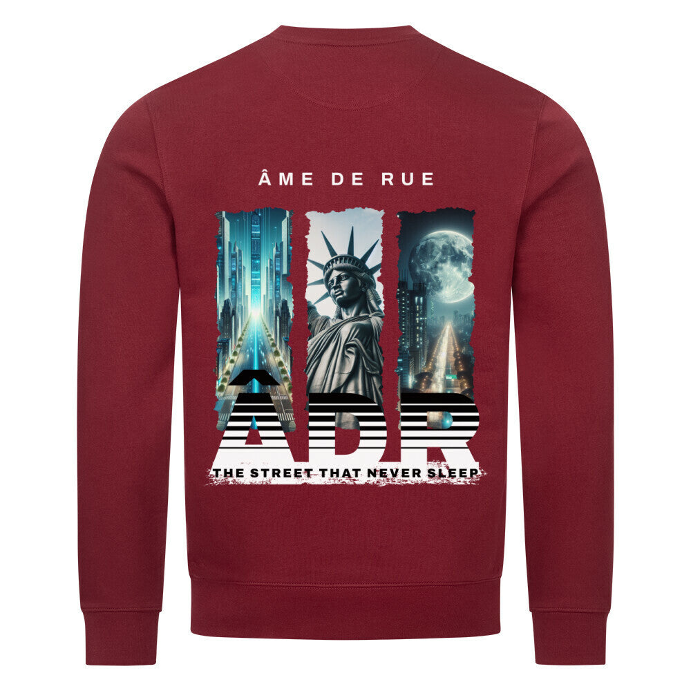 STREET NEVER SLEEP - Sweatshirt - Âme de Rue