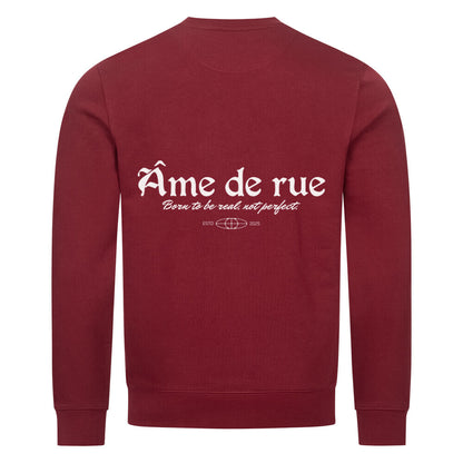 BORN TO BE REAL, NOT PERFECT - Sweatshirt - Âme de Rue